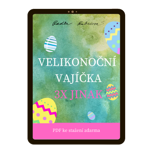 e-book zdarma velikonoční vajíčka 3x jinak pdf ke stažení zdarma tipy a triky na barvení vajíčekradka rubešová