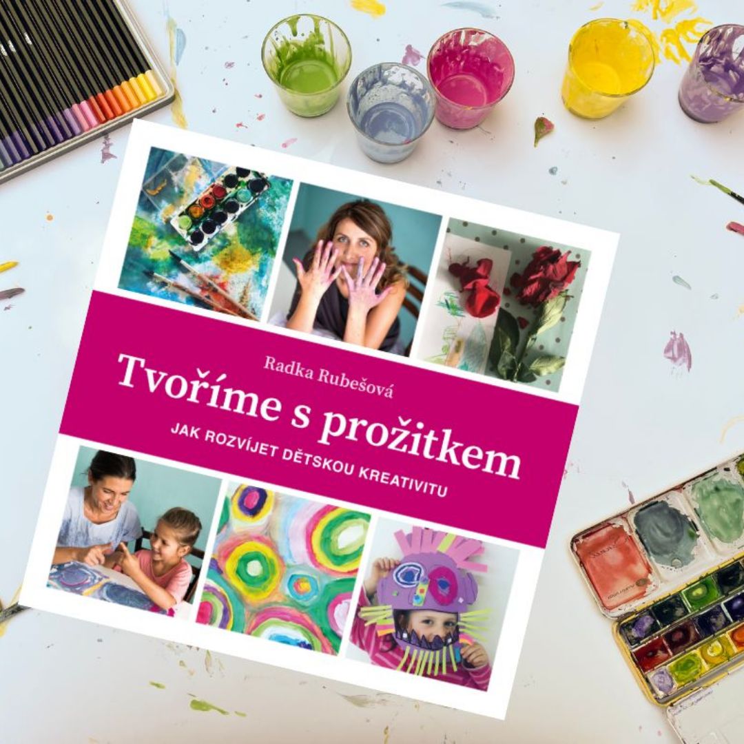 Kniha Tvoříme s prožitkem aneb Jak rozvíjet dětskou kreativitu autorky Radky Rubešové pro všechny, co tvoří s dětmi ve věku 2 – 10 let nabízí svobodné tvoření, podporu sebevědomí, kreativitu a radost z tvorby.