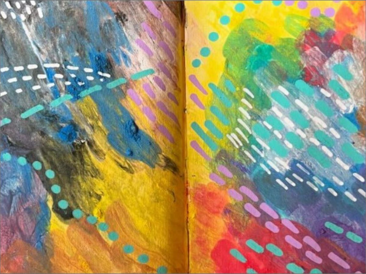 Relaxační tvoření pro ženy s prvky arteterapie Klub Arte do Kabelky